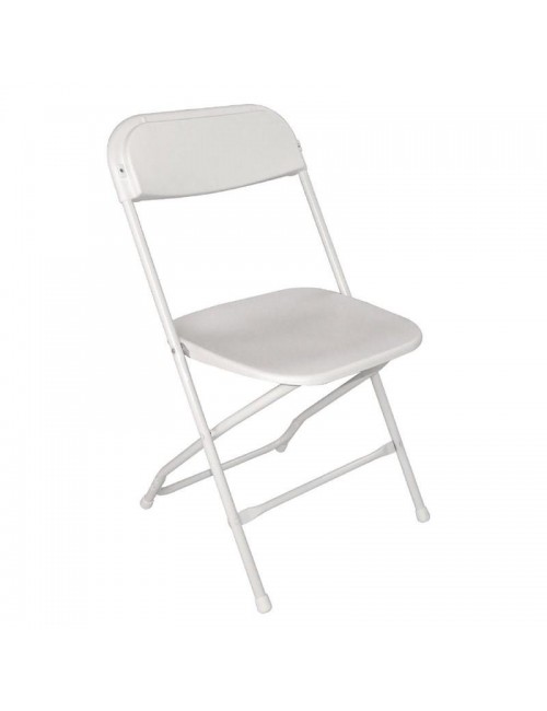 Chaises pliantes Bolero blanches par 10 pièces Chaises pliantes Bolero blanches par 10 pièces