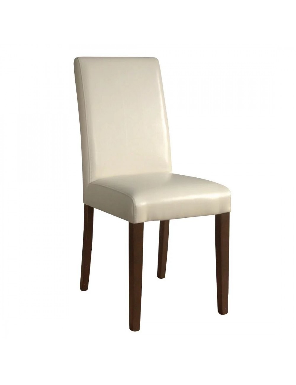 Chaises salle à manger simili cuir crème Bolero (Lot de 2)