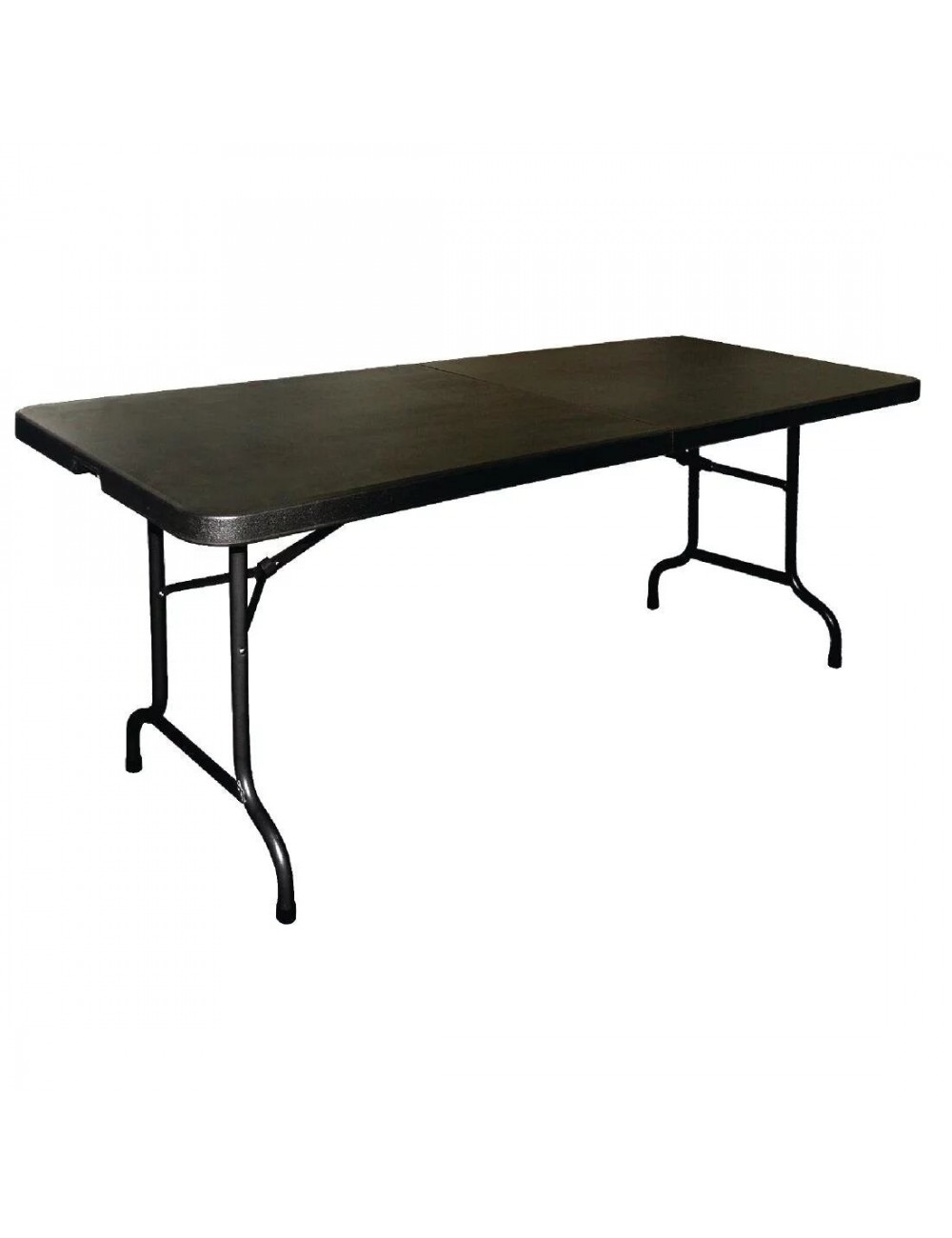 Table pliable au centre noire Bolero 1829mm