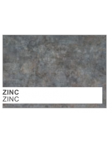 Plateau de table carré Topalit Classic Line zinc 60x60cm